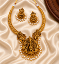 Designer Lakshmi pendent necklace